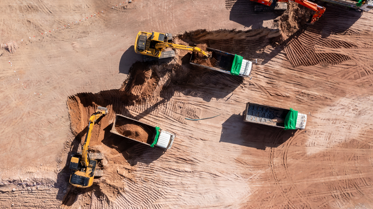 Maquinaria pesada en Monterrey